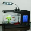 Mini USB LCD Desktop Lamp Light Fish Tank Aquarium Timer LED Clock Con