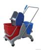 Twin bucket trolley