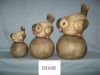 Ceramic bird decoration