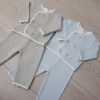 Peruvian Pima Cotton newborn baby clothing set MIO-100023