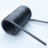 Truck and trailer electrical coiled cable ABS duty black 4.5meter 7pin