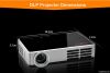HTP 2013 Hot Sale 1280x800 Portable DLP Mini Projector Series DLP-300B
