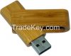 FDW21 Hot-selling Swivel Bamboo USB Flash Drive