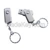 FDM08S Promotional Gift Metal Keychain USB Flash Drive