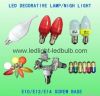 E12/E14 LED light bulbs
