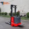 Hyder factory 1.5ton 2.0ton 3m- 5.5m mast standing warehouse AC motor curtis electric forklift pallet stacker with EPS