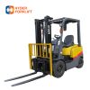 2ton diesel forklift truck with container mast and attachment
