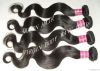 wholeasle indian virgin human hair weft size 12-28" remy hair