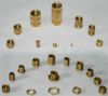 brass insert and pin