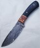 Handmade Damascus Hunting Knife 