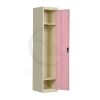 Environmental steel KD wardrobe single door metal locker for GYM changing room