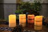 Induction Rechargeable LED Wax Candles, LED Candle with Timer