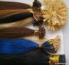 Keratin Indian remy hair pieces extensions
