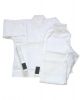 Martial Arts White Karate Uniform with Belt Light Weight Elastic Waistband & Drawstring for Adult & Children Size 000-7