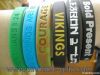 silicone embossed bracelet