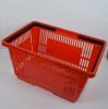 Plastic baskets with handles for shopping