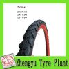 Bicycle color tire
