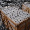 black basalt pavers, black basalt tumbled cobbles, basalt cubes