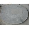 customized black basalt circle pavers