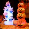 White ghost and pumpki...