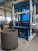 Mobile SUMAB E-12L machine for the production of the large concrete rings and pipes
