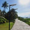 All in one solar street lights