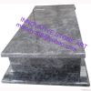 Bahama Blue granite tombstone