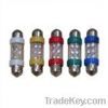 Festoon Auto LED Bulbs license plate lamps 10*36 8-5050SMD