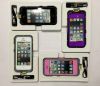 Waterproof dirtproof shockproof case for iphone 5 with retail package