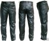 Leather Jeans Disco Biker Trousers
