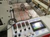 High Speed Two Lines Hot Cutting T-shirt Bag Making Machine