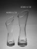 clear glass vase