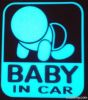 EL car sticker