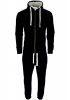 Men's Tracksuit Zip Up hoodies Super Skinny Joggers Black New Model 2017