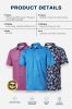 sublimation mens custom print golf t shirt polo shirt high quality golf clothing apparel t-shirt