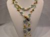 Popular two strands twisted pearl necklace