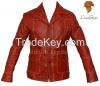 LionStar Fight Club Beautiful Men's Real Leather Fashion Coat/Jacket Slim Fit