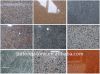 Granite stairs with different color and different sizes