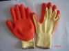 Latex coating palm glove
