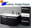 PVC wood imitation foam board Bathroom Cabinet