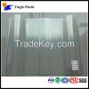 transparent corrugated fiberglass clear roof tile panels