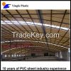 high light transmission sizes of corrugated holographic pvc roof sheet