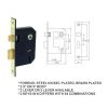 door lock body mortise lock