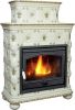 Ceramic wood burning stove