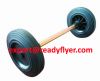 Waste bin wheel and axle for 100L 120L 240L mobile garbage bin container