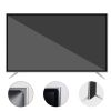TV-Hot sale real 4K UHD 55 inch led tv smart television with android&wifi tempered glass smart tv