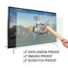TV-Hot sale real 4K UHD 55 inch led tv smart television with android&wifi tempered glass smart tv
