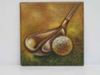 wooden painting(golf)