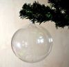 Blown Glass Clear Blanks Transparent Christmas  Ball Ornaments