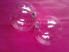 Blown Glass Clear Blanks Transparent Christmas  Ball Ornaments